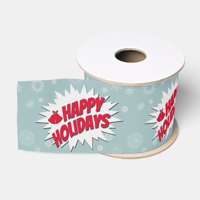 Happy Holidays Grosgrain Ribbon (Spool)