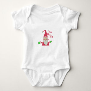 Happy Holidays Ho Ho Ho Merry Christmas Baby Bodysuit