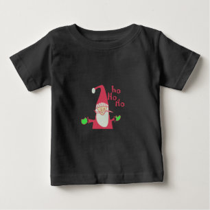 Happy Holidays Ho Ho Ho Merry Christmas.png Baby T-Shirt