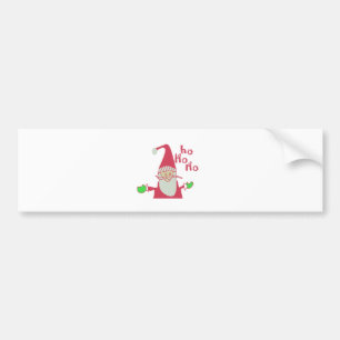 Happy Holidays Ho Ho Ho Merry Christmas.png Bumper Sticker