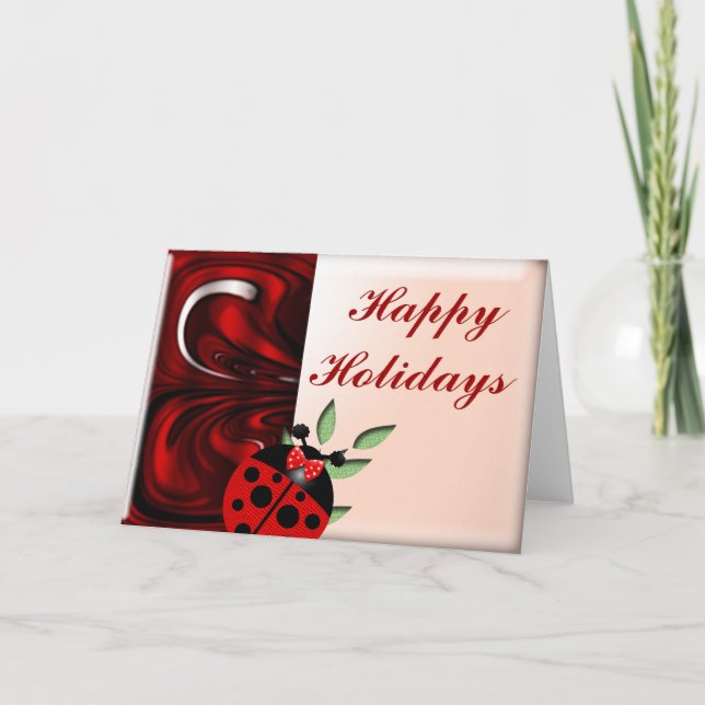 Happy Holidays Holiday Card (Front)
