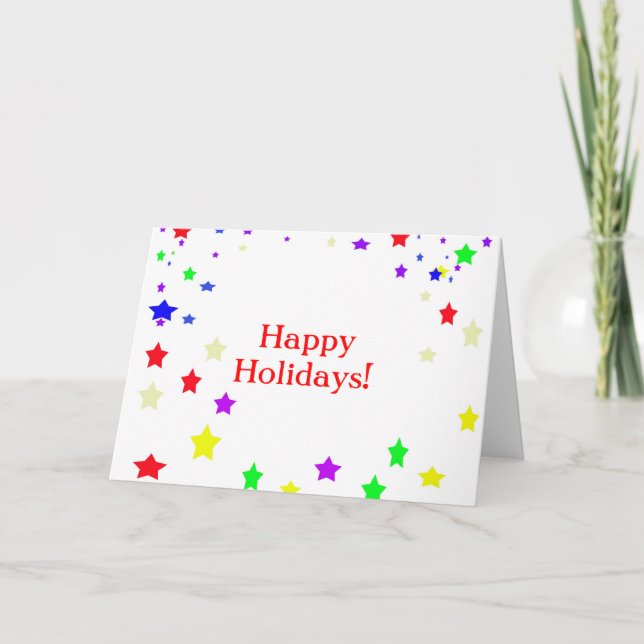 Happy Holidays! Holiday Card (Front)