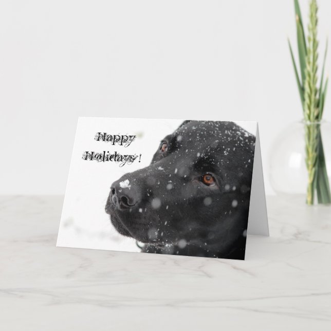 Happy Holidays! Holiday Card (Front)