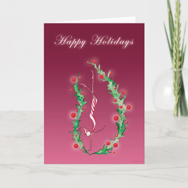Happy Holidays Holiday Card (Front)