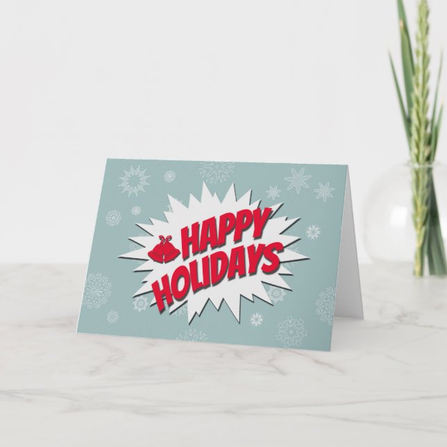Happy Holidays Holiday Card (Front)