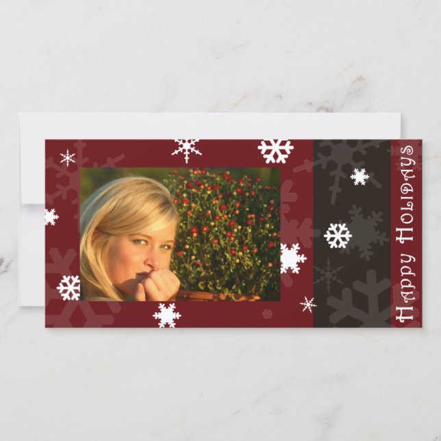 Happy Holidays Holiday Card (Front)