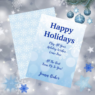 Happy Holidays Holiday Card
