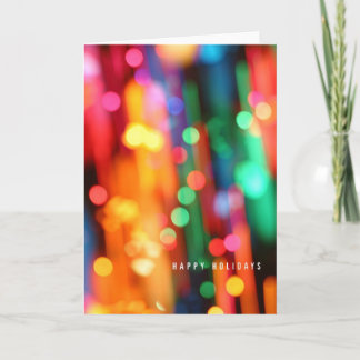 HAPPY HOLIDAYS HOLIDAY CARD