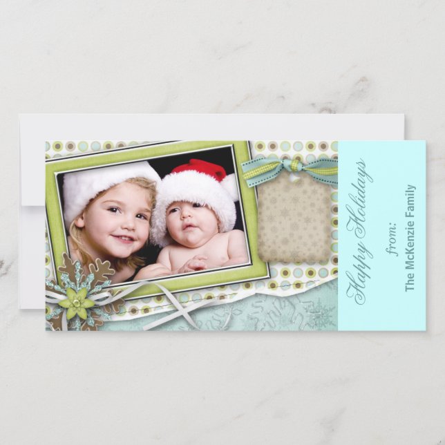 Happy Holidays Holiday Card (Front)