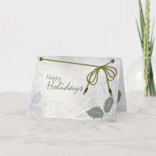 Happy Holidays Holiday Card