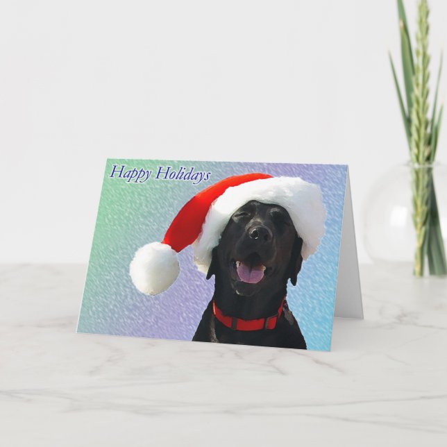 Happy Holidays Holiday Card (Front)