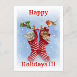 Happy Holidays !!! Holiday Postcard