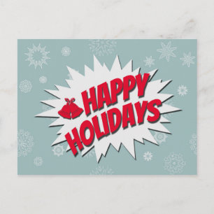 Happy Holidays Holiday Postcard