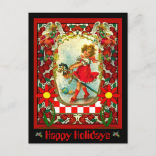 Happy Holidays Holiday Postcard