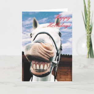 Happy Holidays Horse Cards