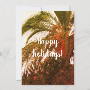 Happy holidays! invitation