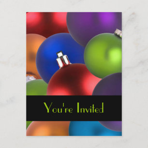 Happy Holidays Invitation
