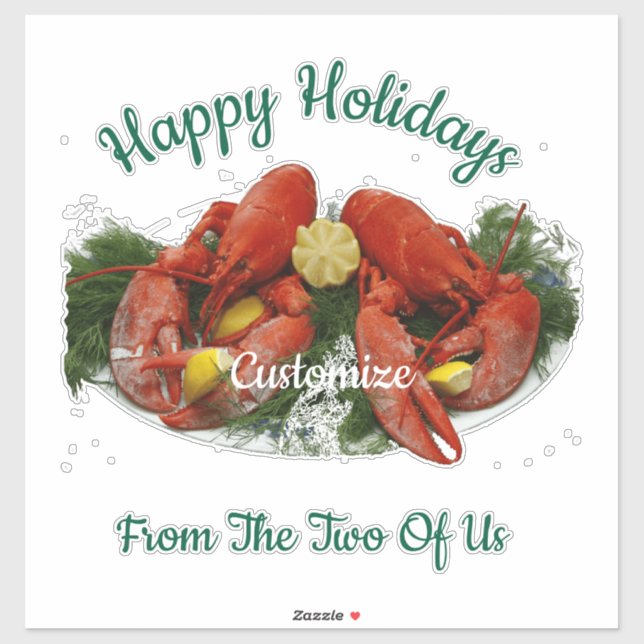 Happy Holidays Lobster Dinner Thunder_Cove (Sheet)
