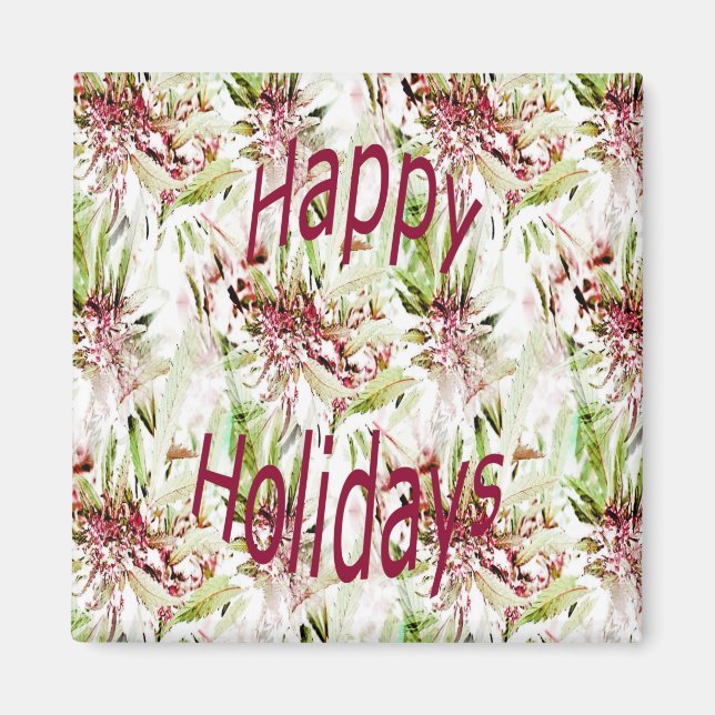 Happy Holidays..... Magnet (Front)