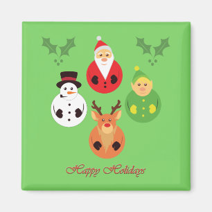 Happy Holidays! Magnet
