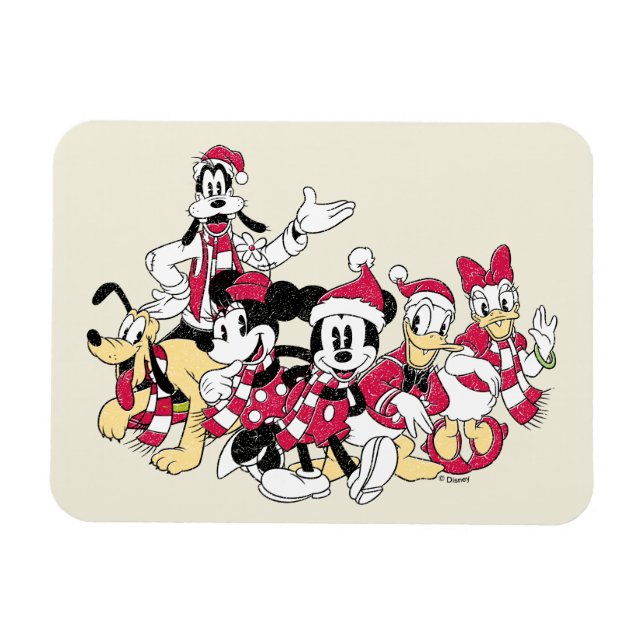 Happy Holidays | Mickey & Friends Christmas Cheer Magnet (Horizontal)