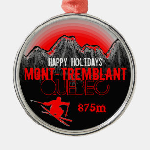 Happy Holidays Mont Tremblant Quebec ornament