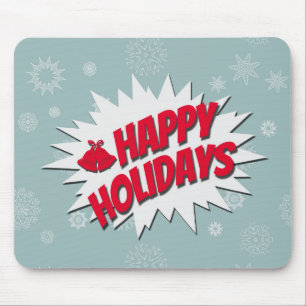 Happy Holidays Mouse Pad