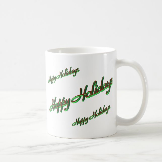 Happy Holidays Mug (Right)