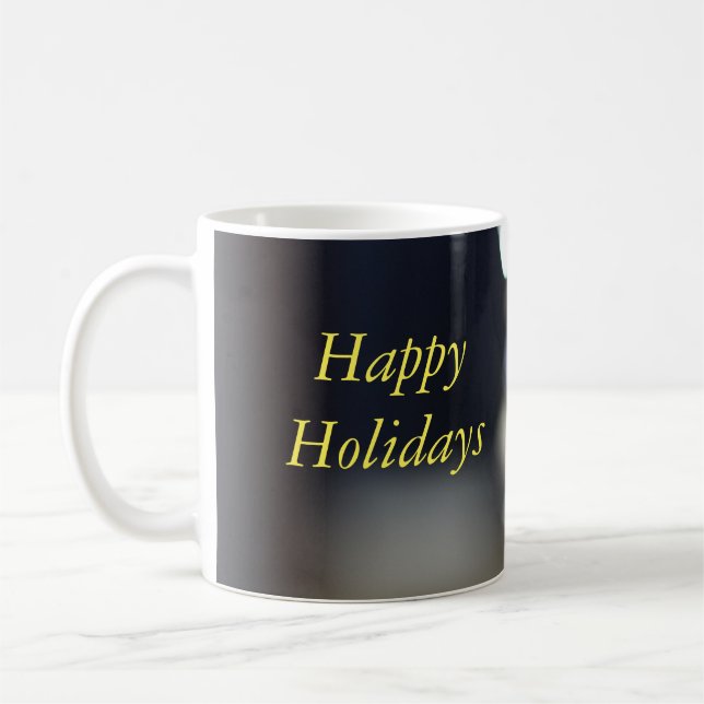 Happy Holidays mug. Coffee Mug (Left)