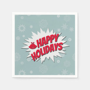 Happy Holidays Napkin