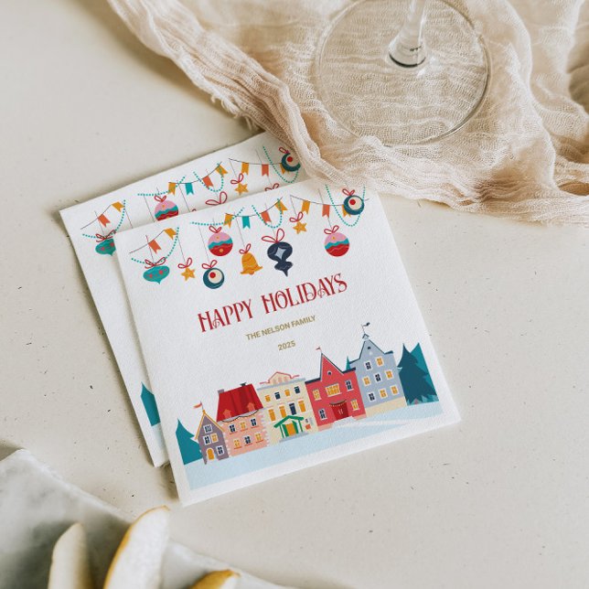 Happy Holidays  Napkin (Creator Uploaded)
