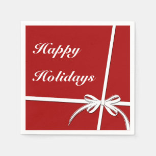 Happy Holidays Napkin