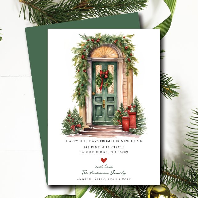 Happy Holidays New Home Moving Announcement (Creator Uploaded)