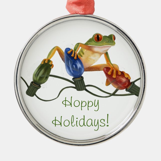 Happy Holidays Ornament (Front)