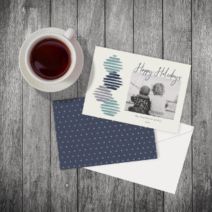 Happy Holidays Ornaments zHoliday Holiday Card