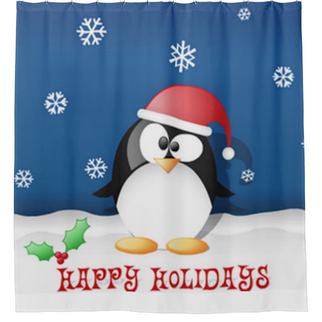 Happy Holidays Penguin (Front)