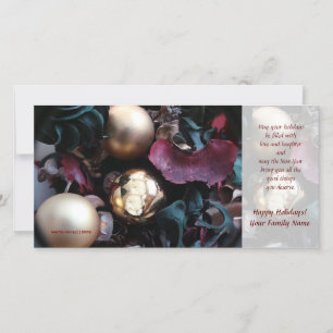 Happy Holidays Photo Card (2) - Use Your Photo