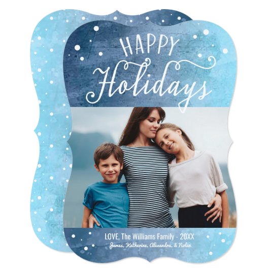 Happy Holidays | Photo Greeting Card