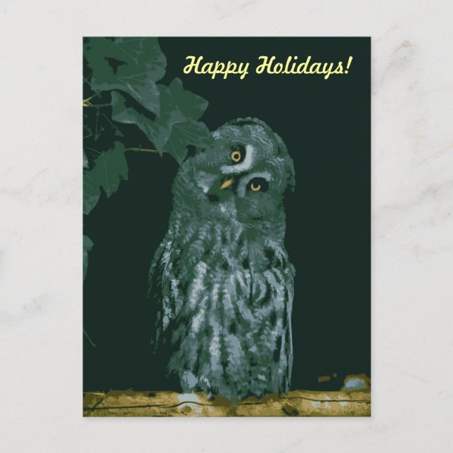 Happy Holidays Postcard (Front)