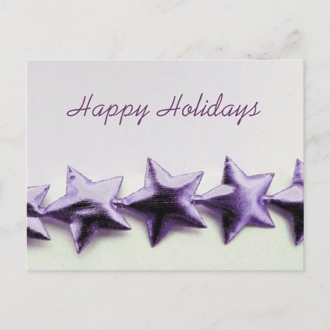 Happy Holidays Postcard (Front)