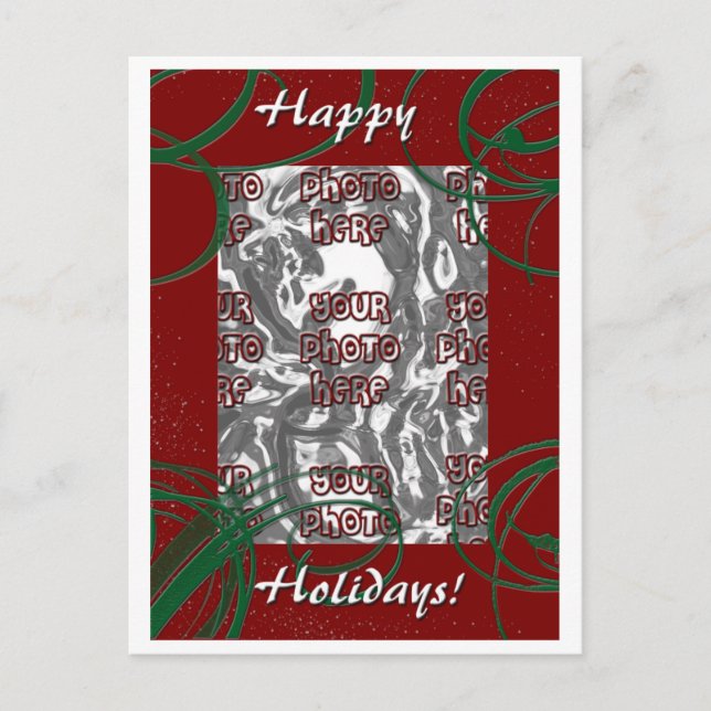 Happy Holidays Postcard (Front)