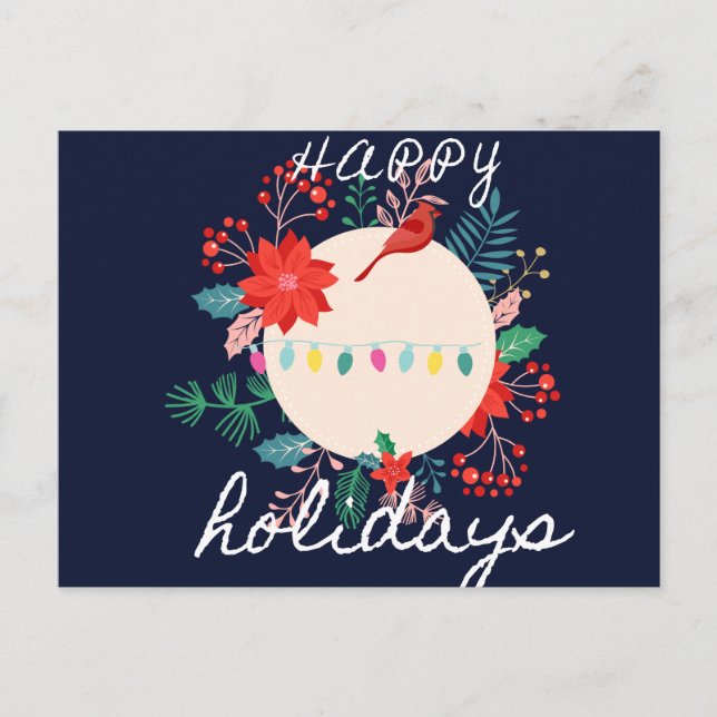 Happy Holidays Postcard! Postcard (Front)