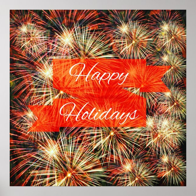 Happy Holidays Poster (Front)