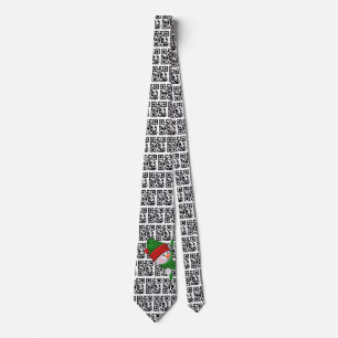 Happy Holidays QR Codes and Snowman Tie