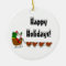 Happy Holidays Santa and Chickens