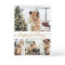 Happy Holidays Script 4 Photo Collage Christmas 
