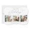 Happy Holidays Script Grey 2 Multi Photo Collage