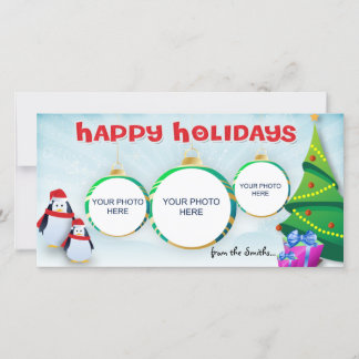 Happy Holidays (set of 10) Holiday Card