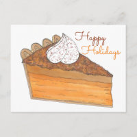 Happy Holidays Sweet Potato Pie Slice Soul Food