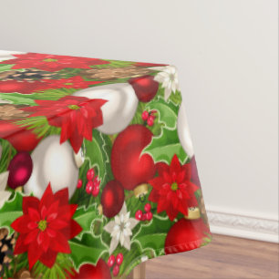 Happy Holidays Tablecloth